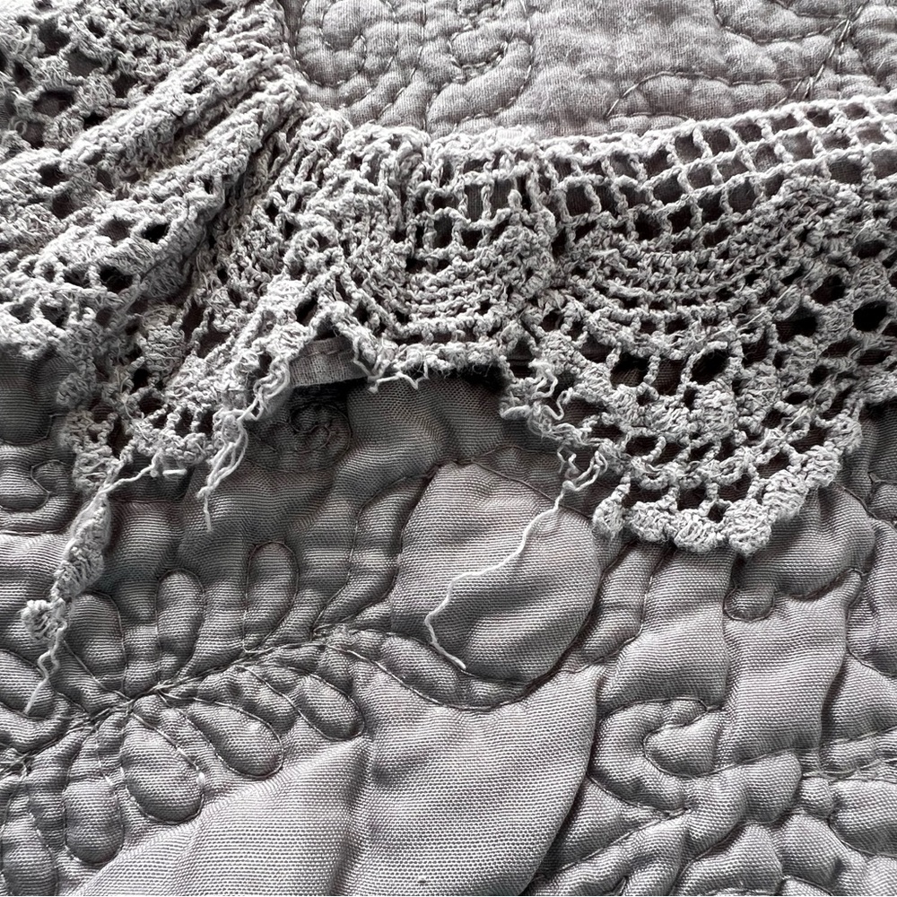 Martha Stewart Crochet Ruffle Quilt - Picture 6 of 6
